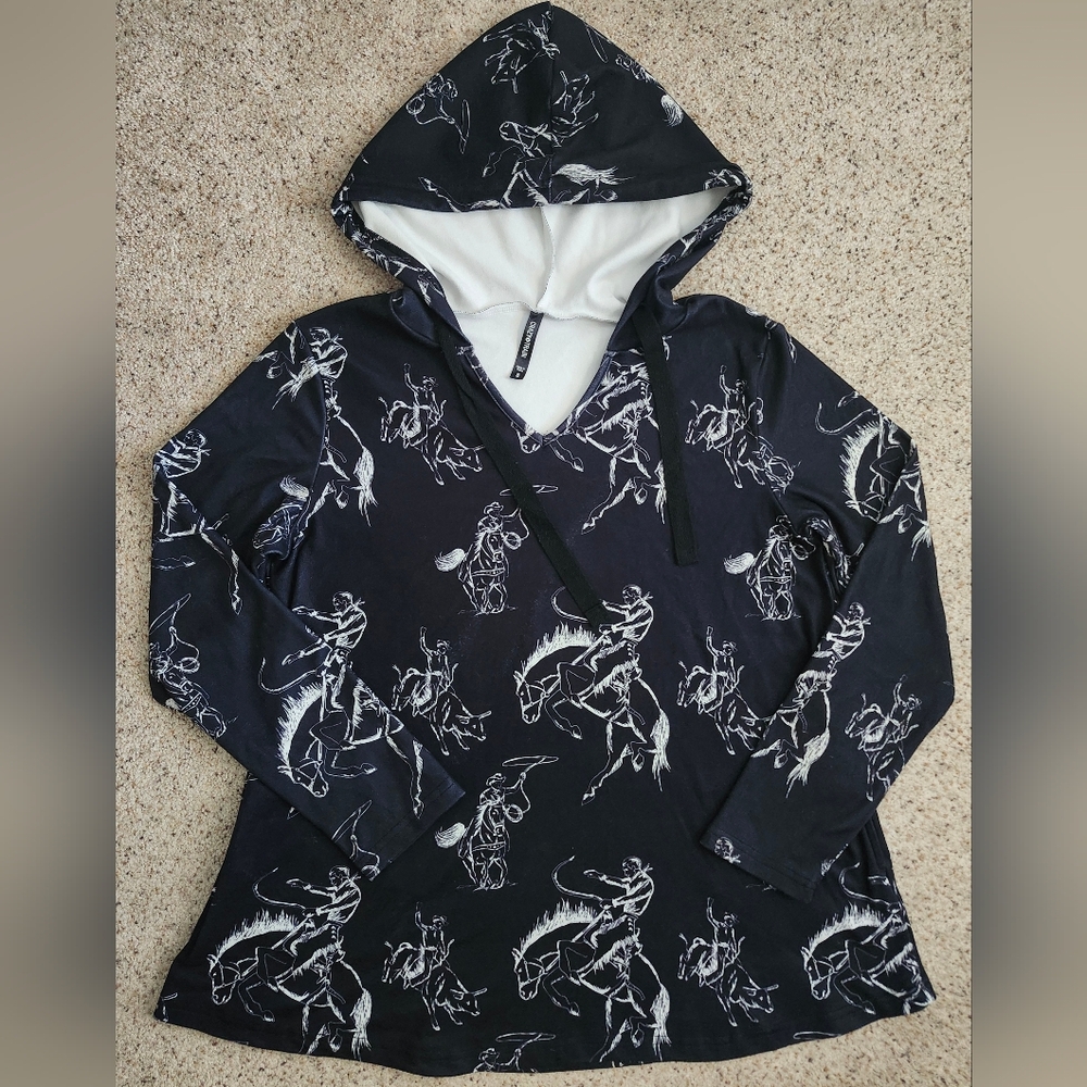 Crazy Train Cowboy Hoodie